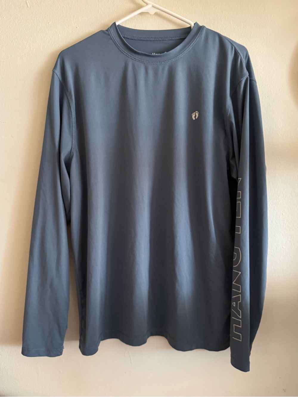 Hang Ten Long-Sleeve Rash Guard Shirt - Slate Blue